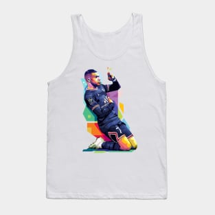 kylian mbappe celebration Tank Top